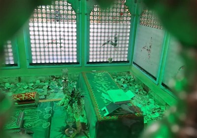 تکریم آستان مقدس امامزادگان محمد و سکینه خاتون (ع)