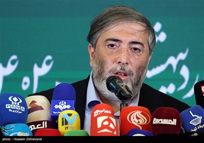نشست خبری عباس حیدری، مسئول ستاد مردمی برگزاری اجتماع بزرگ امام رضایی‌ها