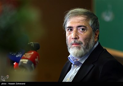 نشست خبری عباس حیدری، مسئول ستاد مردمی برگزاری اجتماع بزرگ امام رضایی‌ها