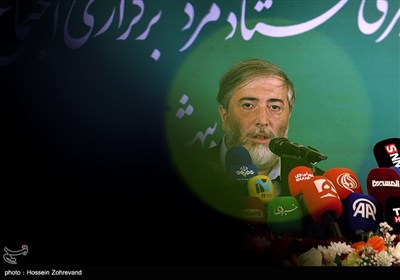 نشست خبری عباس حیدری، مسئول ستاد مردمی برگزاری اجتماع بزرگ امام رضایی‌ها