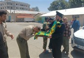 حضور کاروان زیر سایه خورشید در لشکر 30 ارتش بیرجند