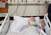 عیادت رئیس قوه قضاییه از آیت‌الله نوری همدانی