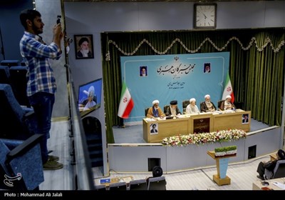 اختتامیه اجلاس رسمی مجلس خبرگان رهبری در قم