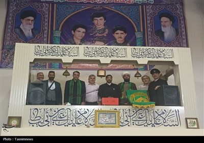 سملقانی‌ها میزبان پرچم حرم امام رضا(ع)+تصاویر
