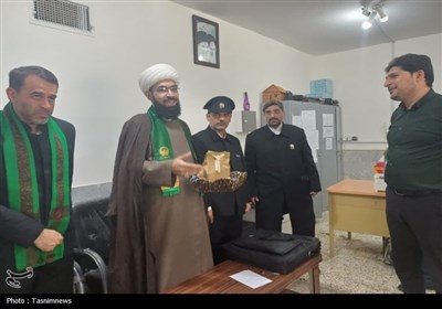 سملقانی‌ها میزبان پرچم حرم امام رضا(ع)+تصاویر