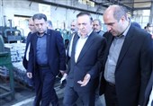 بازدید استاندار قزوین از واحدهای صنعتی تاکستان