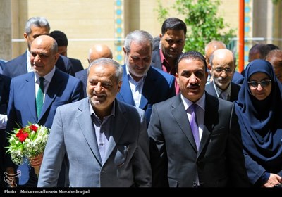 علیرضا کاظمی، وزیر آموزش‌وپرورش و ابراهیم نامس یاسین الجبوری وزیر آموزش جمهوری عراق