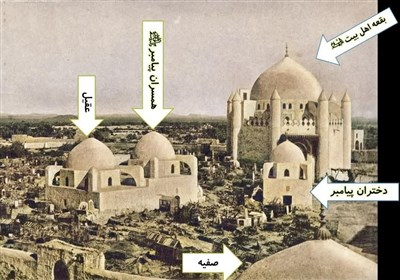 زينب،رقيه،رسول،دختران،پيامبر،بقيع،خدا،پيغمبر،حضرت،قبور،خواهر ...