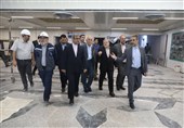 بازدید دستیار رئیسجمهور از ایستگاه مترو بابالجواد(ع) مشهد