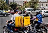 نقش پیک‌های موتوری تهران در ناترازی بنزین