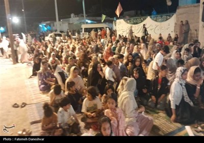 کاروان زیر سایه خورشید در بندرعباس