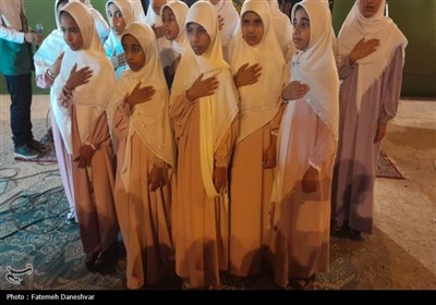 کاروان زیر سایه خورشید در بندرعباس