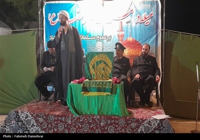 کاروان زیر سایه خورشید در بندرعباس