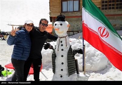 جشنواره آدم برفی های توچال