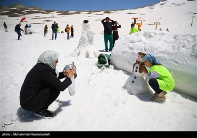 جشنواره آدم برفی های توچال