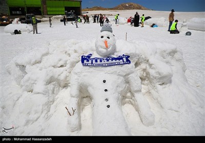 جشنواره آدم برفی های توچال