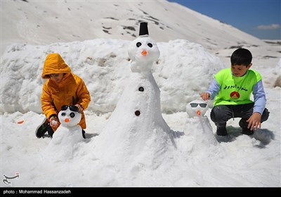 جشنواره آدم برفی های توچال