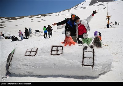 جشنواره آدم برفی های توچال