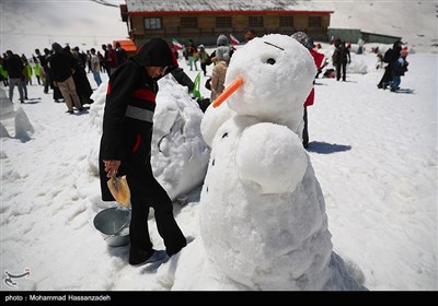 جشنواره آدم برفی های توچال
