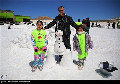 جشنواره آدم برفی های توچال