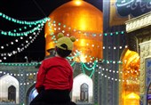 حال و هوای حرم مطهررضوی در شب میلاد شاه خراسان+تصاویر