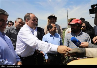 سفر غلامرضا نوری قزلجه وزیر جهاد کشاورزی به استان اردبیل به روایت تصویر