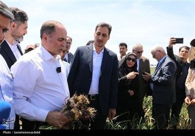 سفر غلامرضا نوری قزلجه وزیر جهاد کشاورزی به استان اردبیل به روایت تصویر