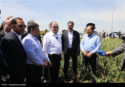 سفر غلامرضا نوری قزلجه وزیر جهاد کشاورزی به استان اردبیل به روایت تصویر