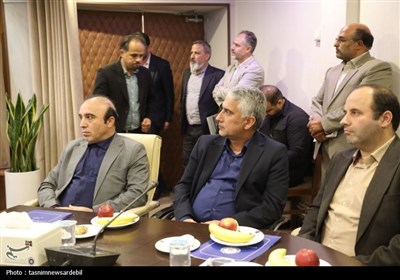 بهره‌برداری از 3 طرح آبیاری و نشست فعالان کشاورزی با وزیر جهاد کشاورزی در اردبیل به روایت تصویر