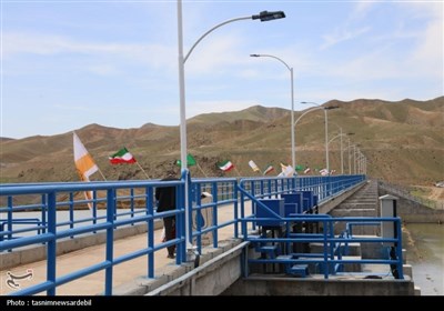 بهره‌برداری از 3 طرح آبیاری و نشست فعالان کشاورزی با وزیر جهاد کشاورزی در اردبیل به روایت تصویر