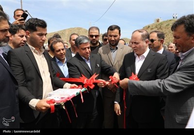 بهره‌برداری از 3 طرح آبیاری و نشست فعالان کشاورزی با وزیر جهاد کشاورزی در اردبیل به روایت تصویر