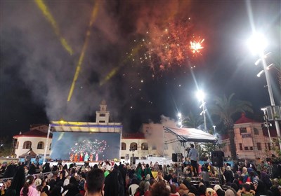 امام،رضا،ميدان،نور،جمعيت،دست،خادمين،شهرداري،عاشقان،رشت،عشق،ح ...