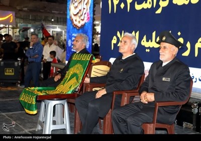 مراسم،بوشهر،امام،رضوي،جشن،رضا،حضور،خدام،جمالي،كرامت،شهروندان