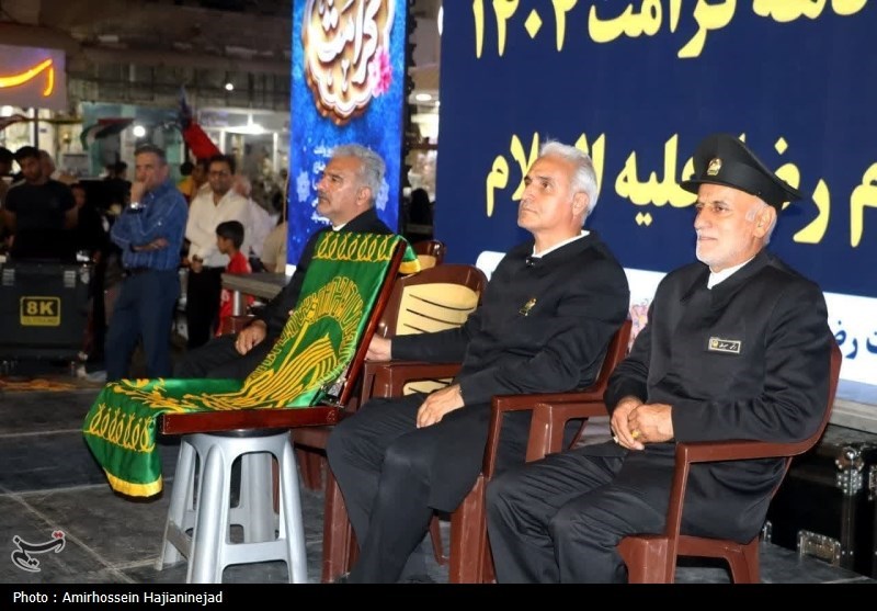  جشن باشکوه میلاد امام رضا (ع) در بوشهر برگزار شد 