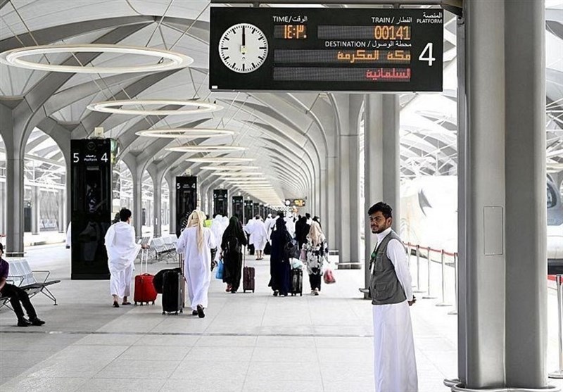 نکته مهم برای حجاج هنگام استفاده از قطار حرمین