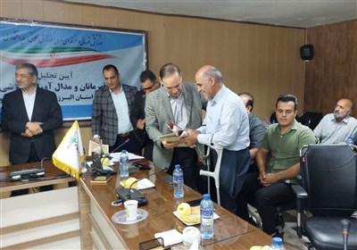 تجلیل از قهرمانان و مدال آوران ورزشی شاهد و ایثارگر البرز