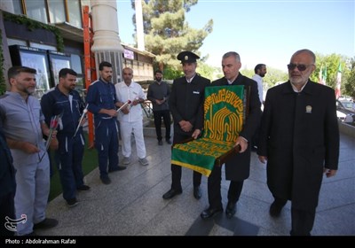 خادمان رضوی در بیمارستانهای همدان