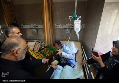 خادمان رضوی در بیمارستانهای همدان