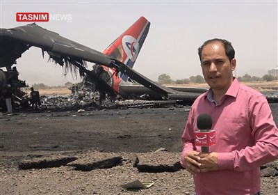 فرودگاه،يمن،صنعا،حملات،هدف،قرار،فروند،صهيونيستي،هواپيمايي،تخ ...