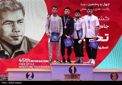 قهرمانی ایران در چهل و پنجمین دوره جام جهان پهلوان تختی