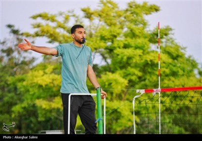 مسابقات والیبال ساحلی آزاد در خراسان شمالی
