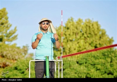 مسابقات والیبال ساحلی آزاد در خراسان شمالی