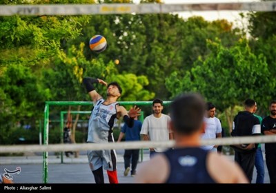مسابقات والیبال ساحلی آزاد در خراسان شمالی