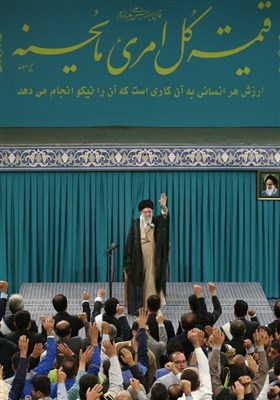 دیدار هزاران نفر از کارگران سراسر کشور با رهبر معظم انقلاب