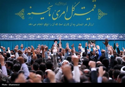 Iranian Workers Meet Leader in Tehran