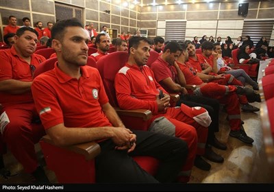 تجلیل از امدادگران هلال احمر استان بوشهر