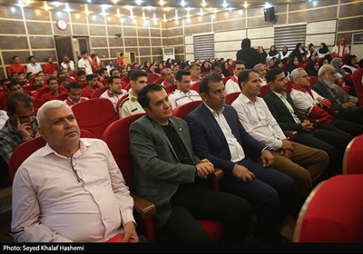 تجلیل از امدادگران هلال احمر استان بوشهر