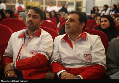 تجلیل از امدادگران هلال احمر استان بوشهر