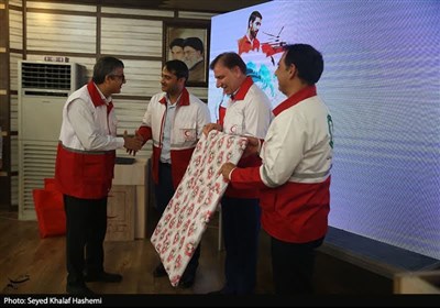 تجلیل از امدادگران هلال احمر استان بوشهر