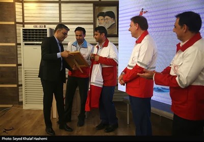 تجلیل از امدادگران هلال احمر استان بوشهر